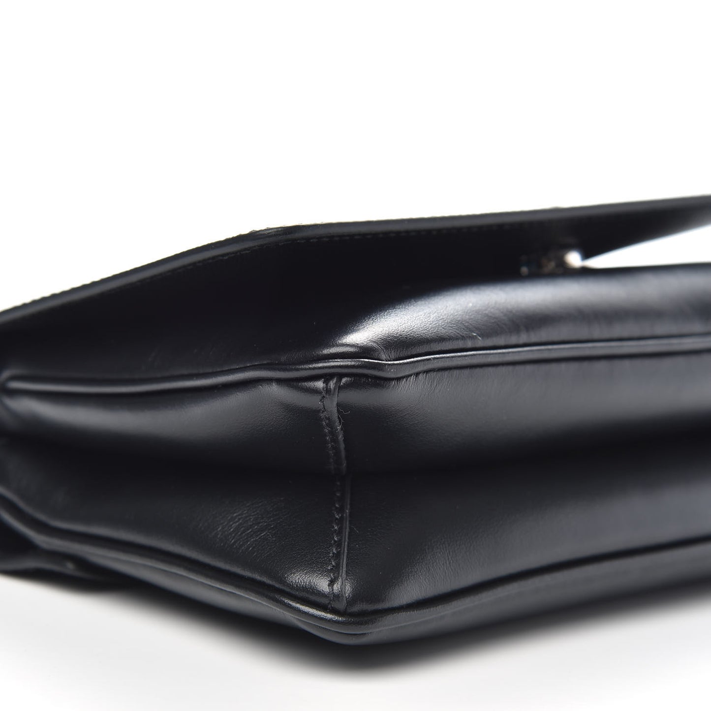 Saffiano Flap Bag Black
