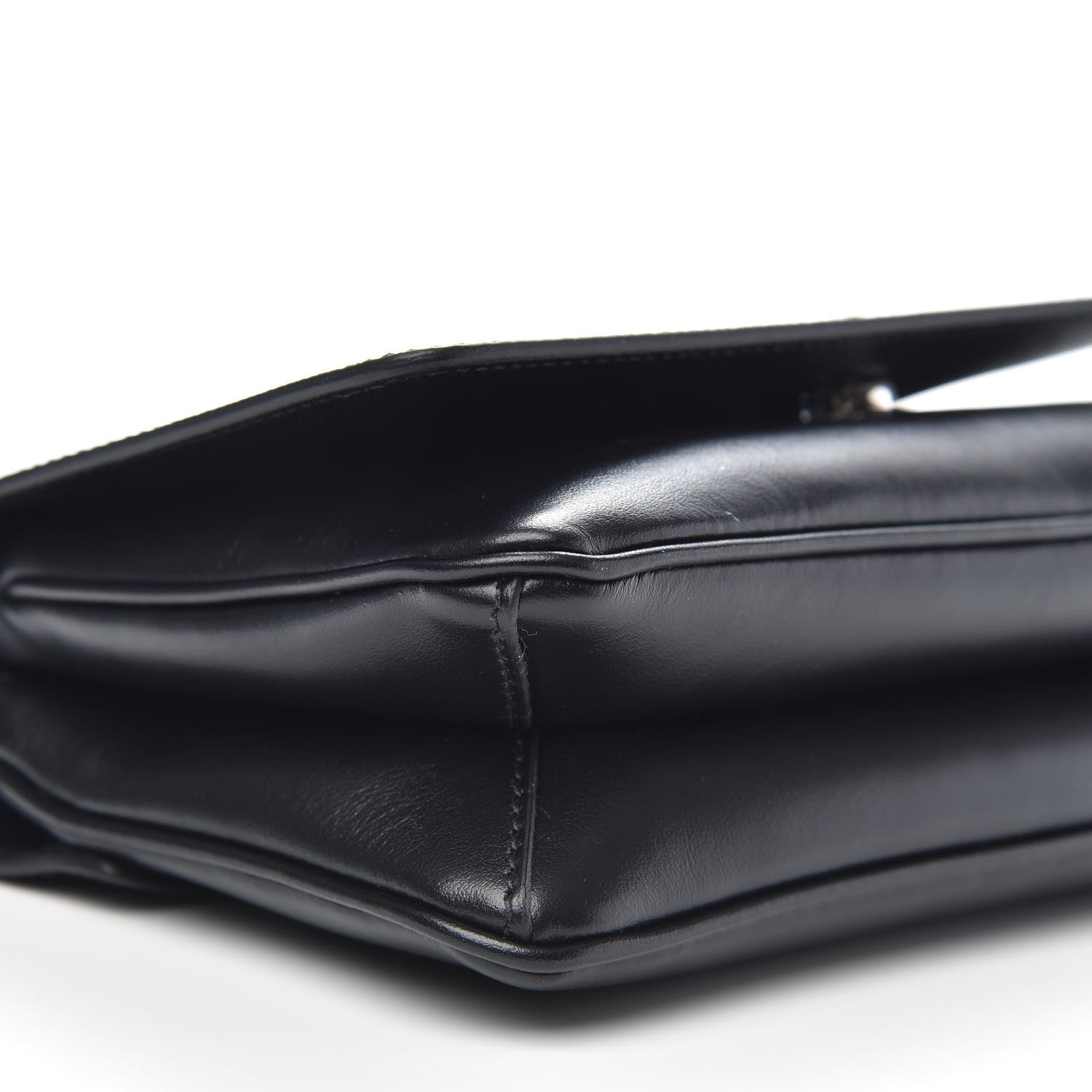 Prada Saffiano Flap Bag Black 7 of 8
