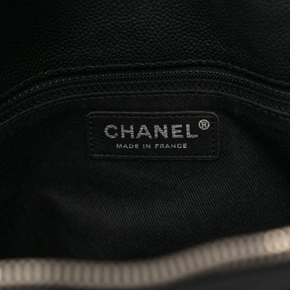 Chanel Caviar Diagonal Ligne Tote Black 6 of 13