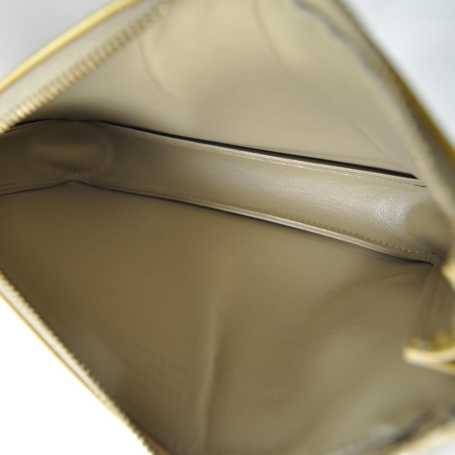 Louis Vuitton Vernis Lexington Pochette Beige 7 of 9