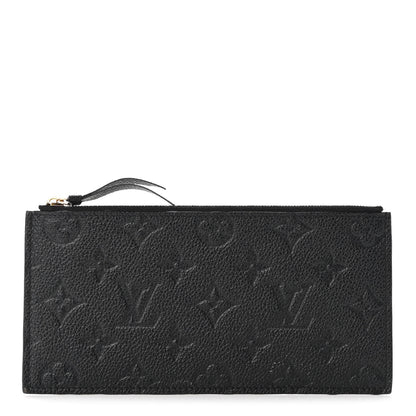 Louis Vuitton Empreinte Felicie Chain Wallet Zippered Insert Black 1 of 8