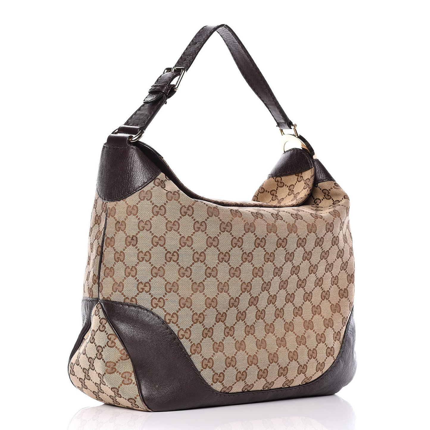 Monogram Medium Charlotte Hobo Brown