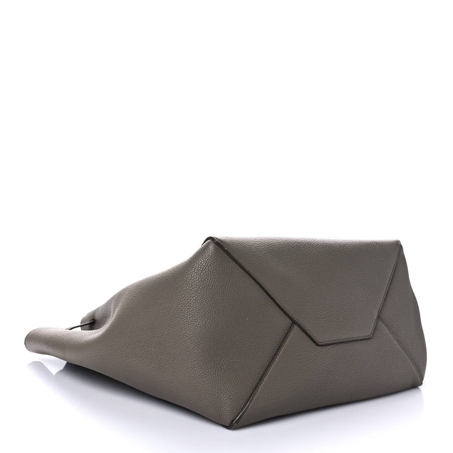 Celine Soft Grained Calfskin Medium Belt Cabas Phantom Taupe 3 of 5
