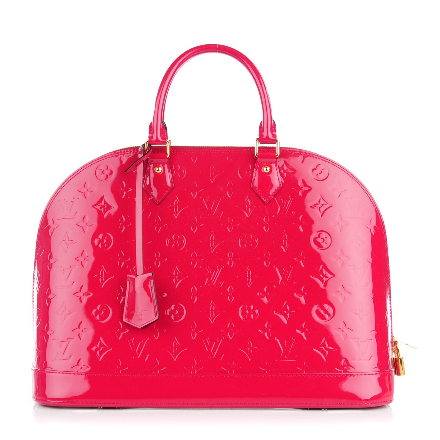 Louis Vuitton Vernis Alma GM Rose Indien 1 of 7