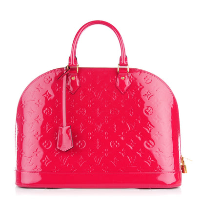 Louis Vuitton Vernis Alma GM Rose Indien 1 of 7