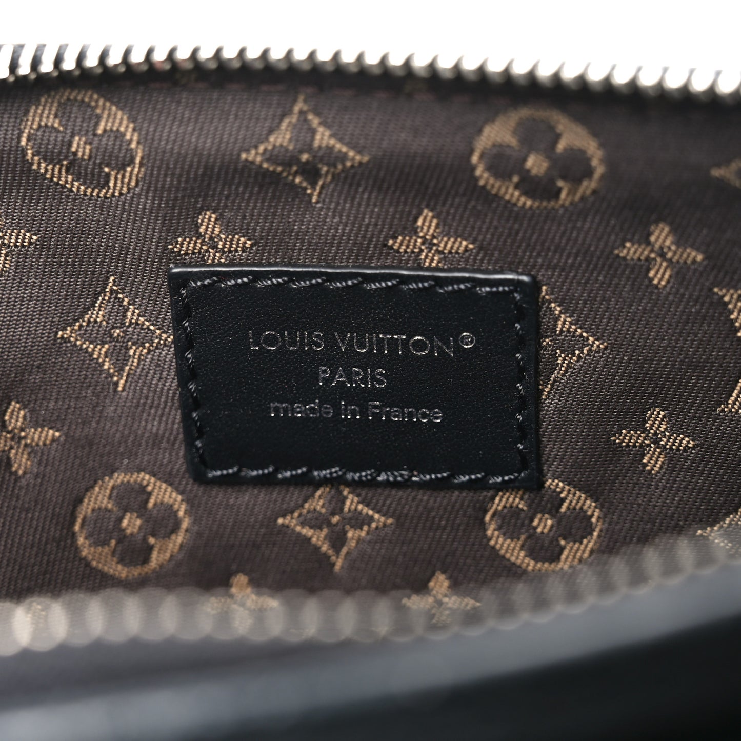 Pixel Lambskin LV Biker PM Black