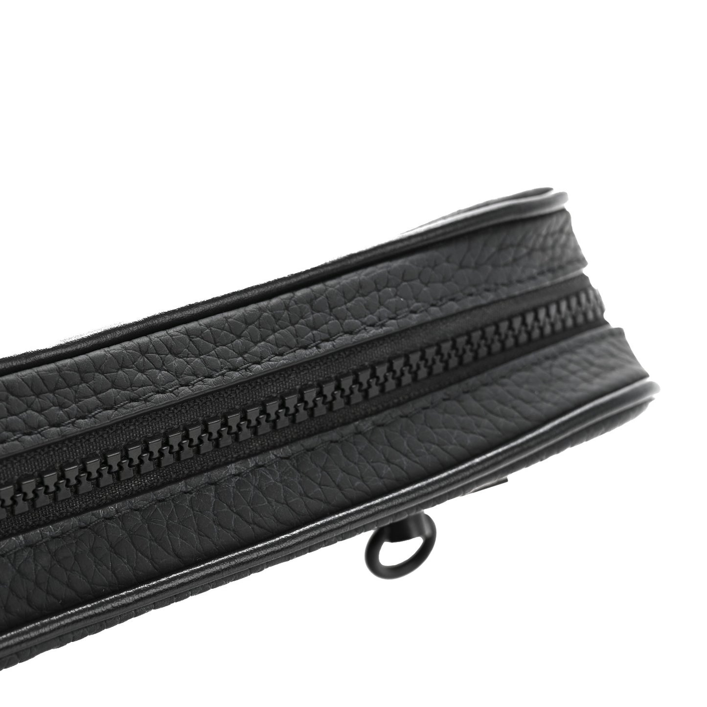 Taurillon Monogram Uniformes Solar Ray Soft Pochette Volga Belt Bag Black