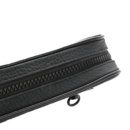 Louis Vuitton Taurillon Monogram Uniformes Solar Ray Soft Pochette Volga Belt Bag Black 9 of 11