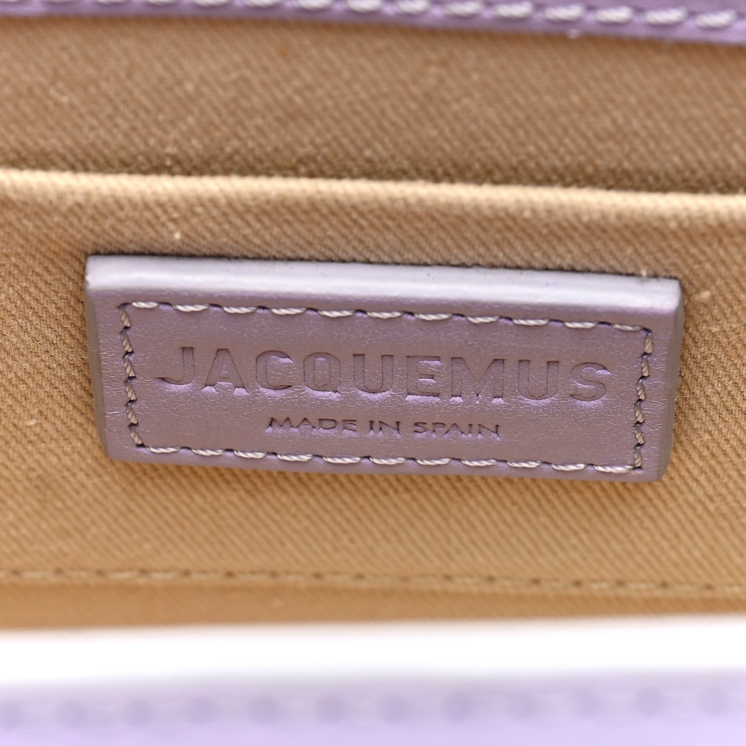 Jacquemus Smooth Calfskin Le Chiquito Noeud Lilac 6 of 18
