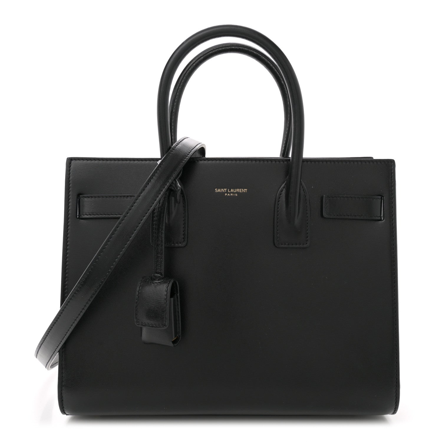 Saint Laurent Calfskin Baby Sac De Jour Black 1 of 11