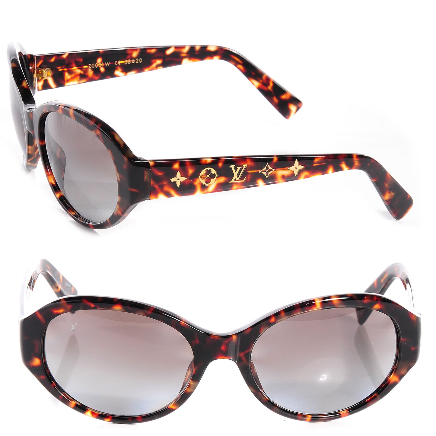 Tortoise Obsession Rond Sunglasses Z0031W