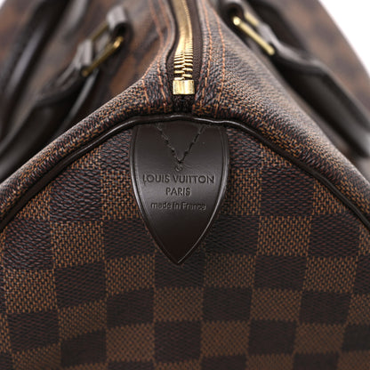 Louis Vuitton Damier Ebene Speedy 35 6 of 12