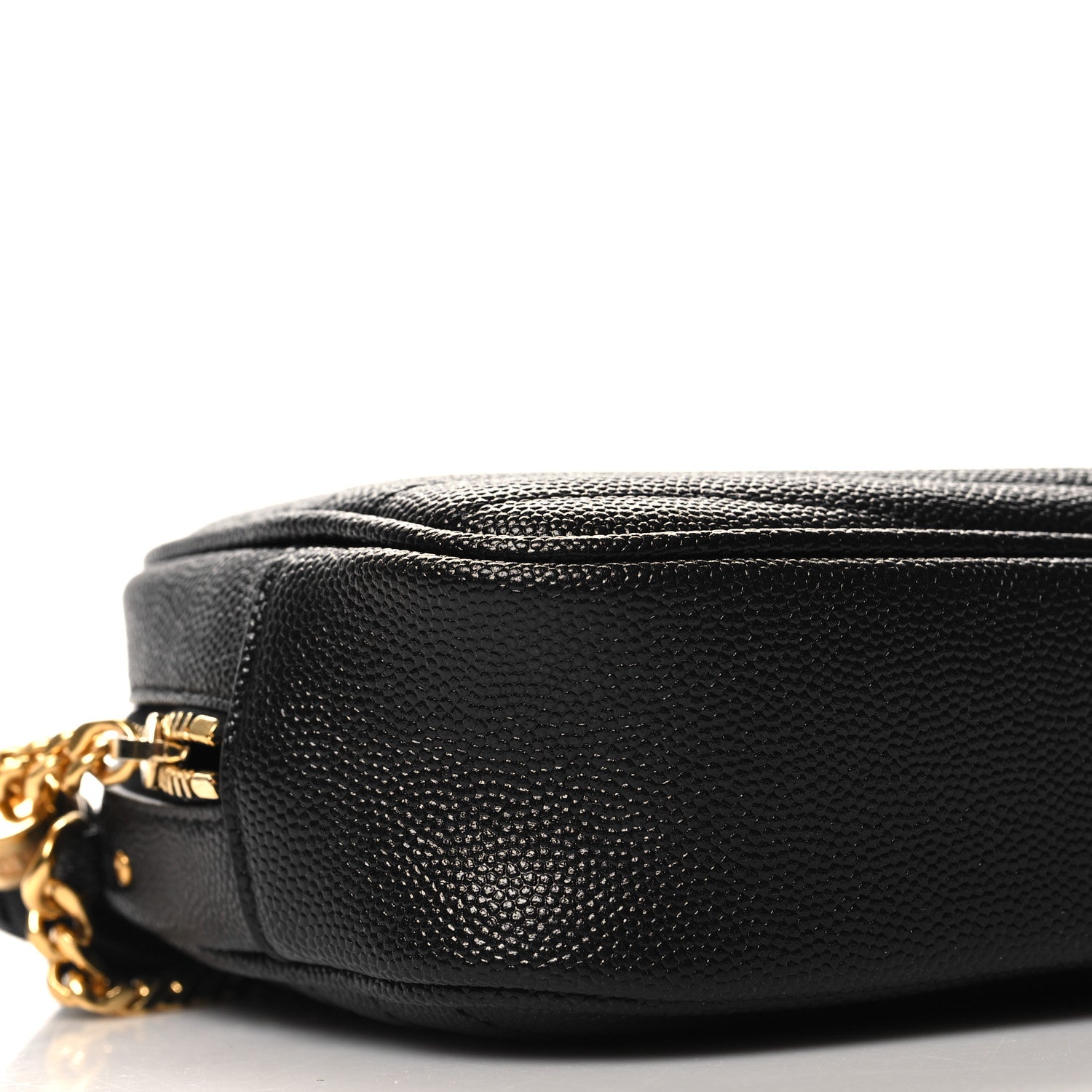 Saint Laurent Grain De Poudre Matelasse Monogram Mini Lou Camera Bag Black 9 of 11