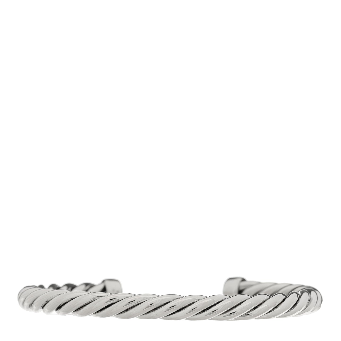 Sterling Silver Lapis Lazuli 6mm Cable Classic Cuff Bracelet