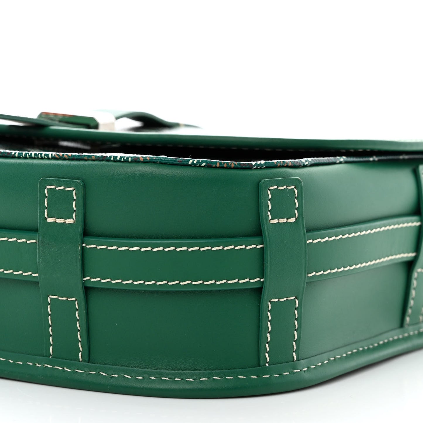 Goyardine Belvedere II PM Messenger Bag Green
