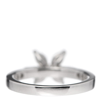 Tiffany Platinum Diamond .44ctw Victoria Ring 47 4 4 of 7