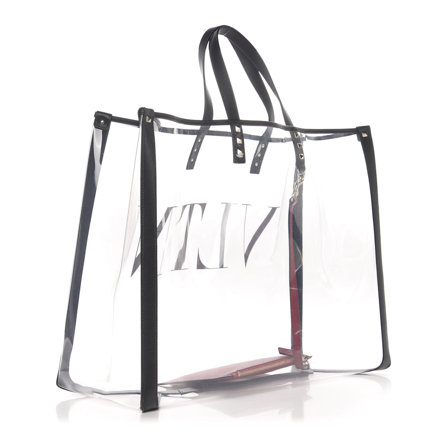 Plexy VLTN Large Shopping Bag Transparent