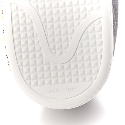 Louis Vuitton Calfskin Monogram LV Black Heart Sneakers 37 Cacao 8 of 10