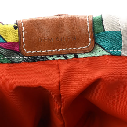 Hermes Silk On A Summer Day Fourbi 20 PM Pouch Tosca Bleu Paon 7 of 7