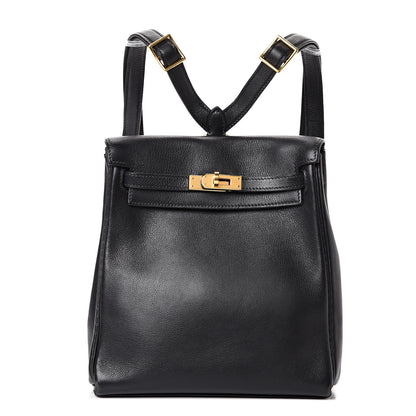 Hermes Gulliver Kelly Ado 20 PM Backpack Black 1 of 11