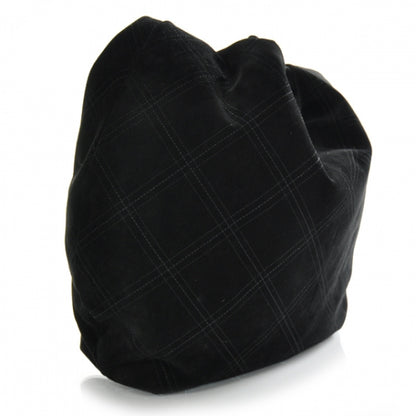 Lanvin Suede Cabeceo GM Hobo Black 3 of 10