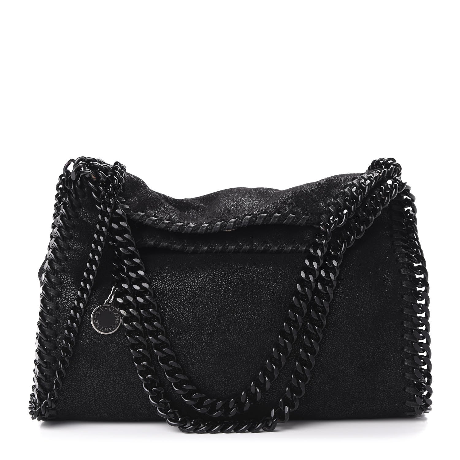 Stella McCartney Shaggy Deer Mini Falabella Tote Black 1 of 10