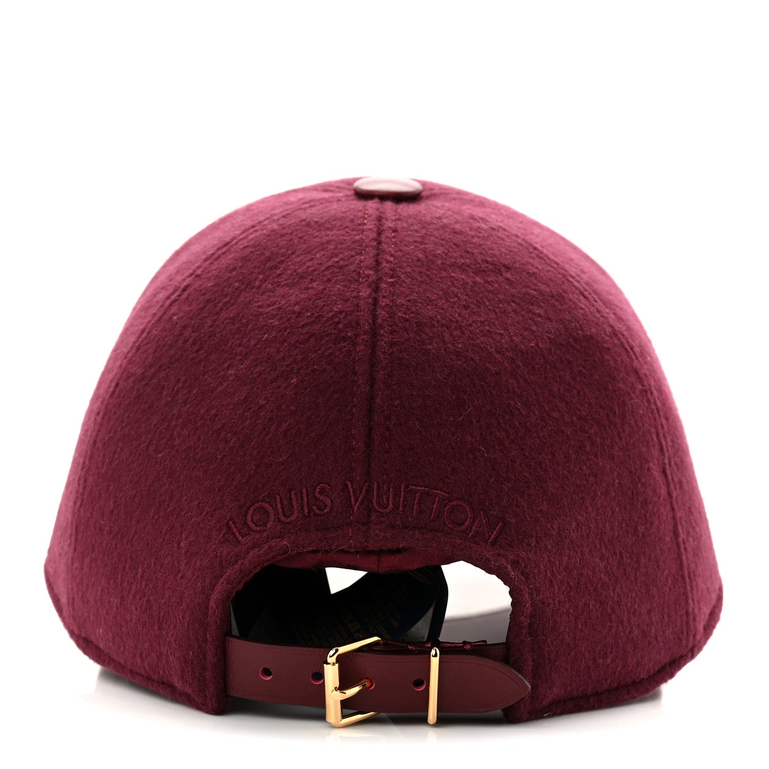Louis Vuitton Wool Silk Monogram Endless Cap L Bordeaux 5 of 8