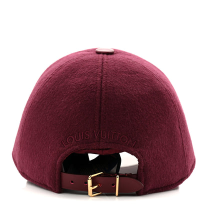 Louis Vuitton Wool Silk Monogram Endless Cap L Bordeaux 5 of 8