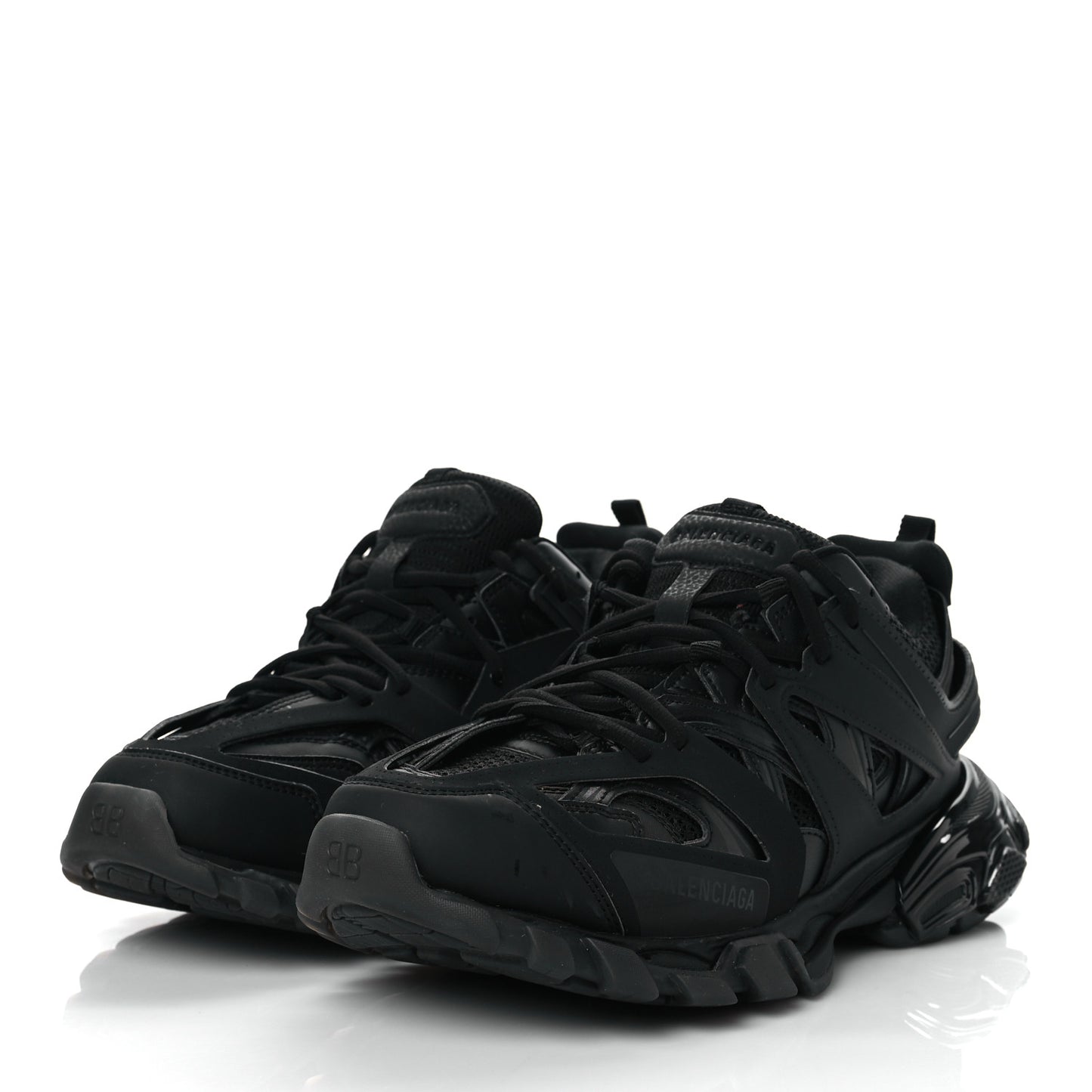 Mesh Nylon Mens Track Sneakers 42 Black