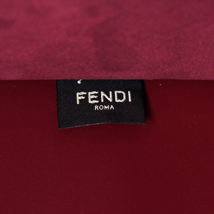 Fendi Vitello King Plexiglass Logo Embossed Large Fendi Sunshine Shopper Tote Barolo 8 of 12