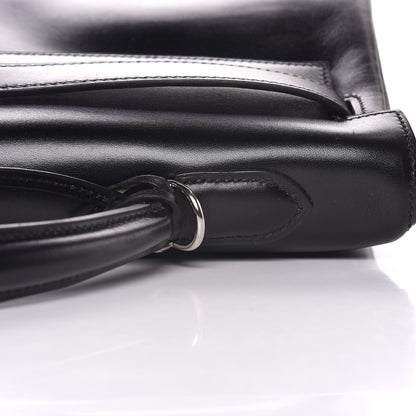 Hermes Box Kelly Retourne 40 Black 35 of 38