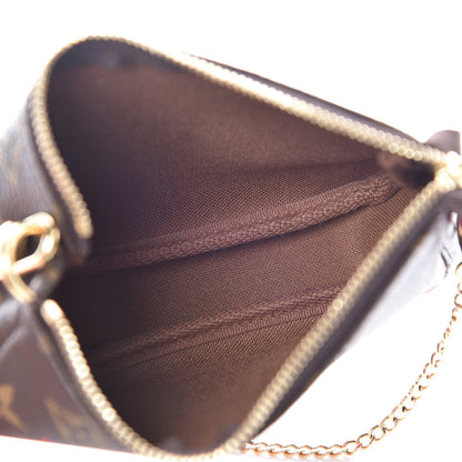 Louis Vuitton Monogram 2017 Christmas Animation Mini Pochette Accessories 5 of 8