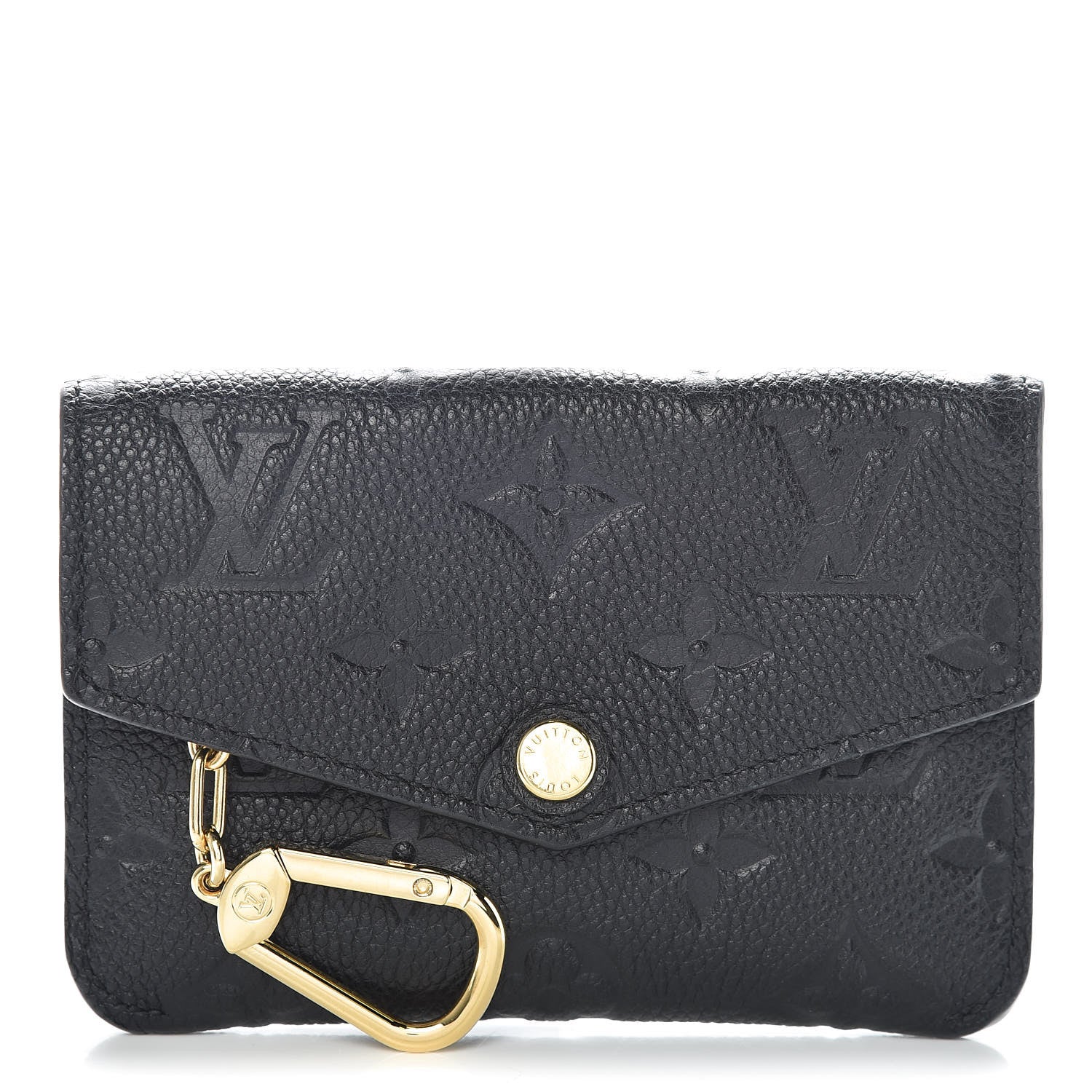 Louis Vuitton Empreinte Key Pouch Black 1 of 8