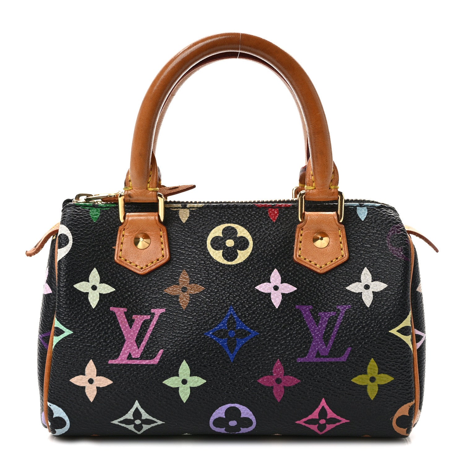 Louis Vuitton Monogram Multicolor Mini Sac HL Speedy Black 1 of 9