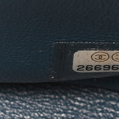 Chanel Caviar Quilted Business Affinity Backpack Blue 6 of 11