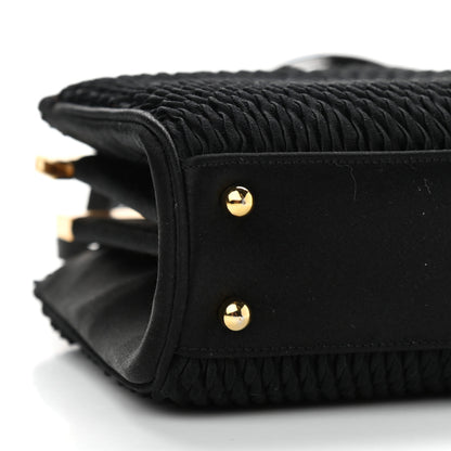 Judith Leiber Satin Butterfly Evening Clutch Black 9 of 16
