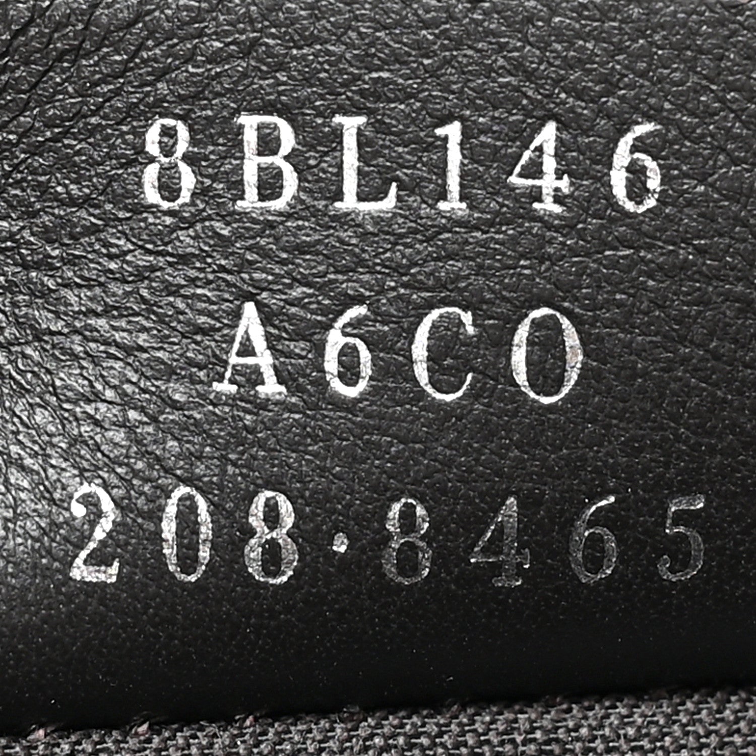 Fendi Vitello Dolce Bi-Color FF 1974 Embossed Medium By The Way Boston Bag White Ice Maya Black 9 of 16