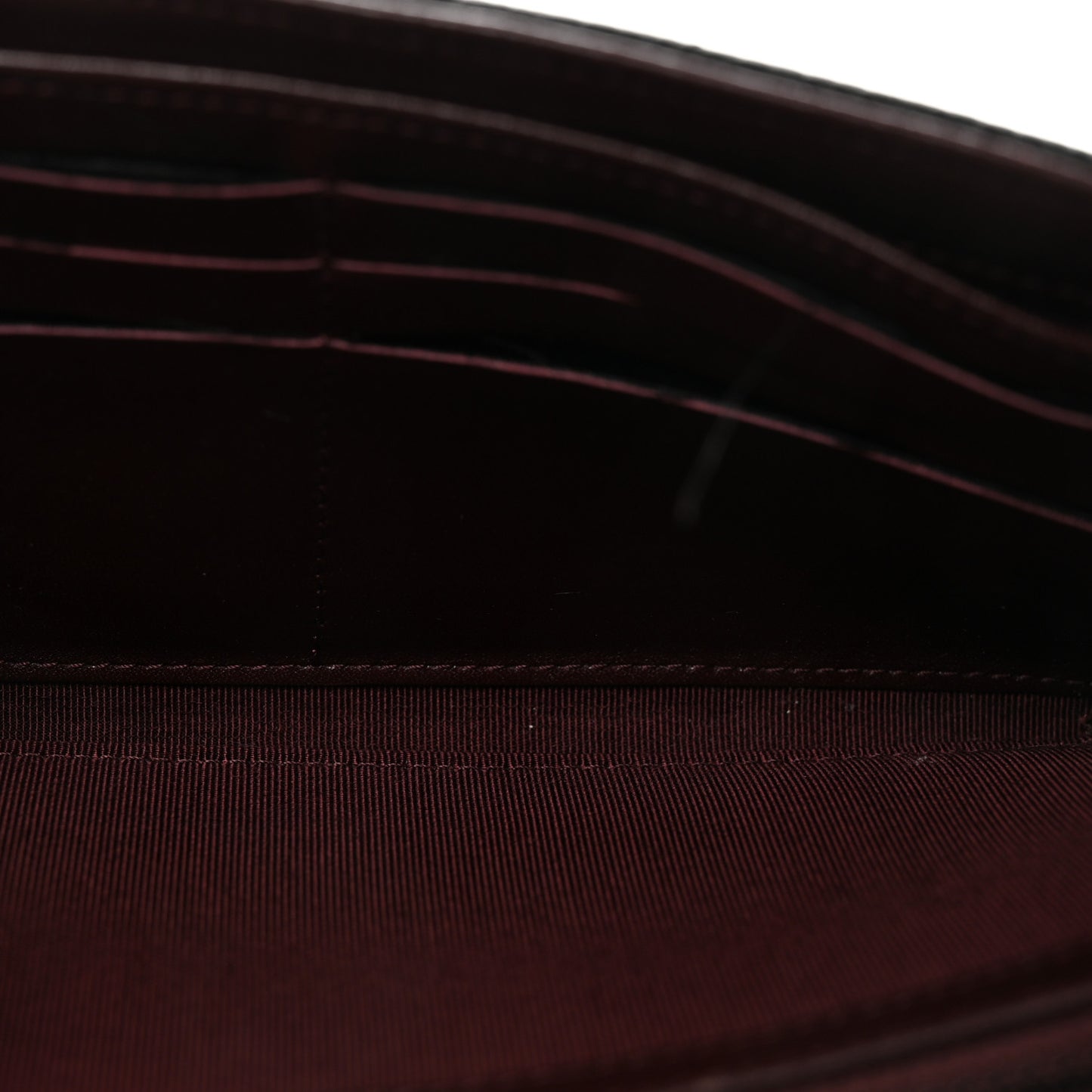 Caviar Quilted Large Gusset Flap Wallet Black