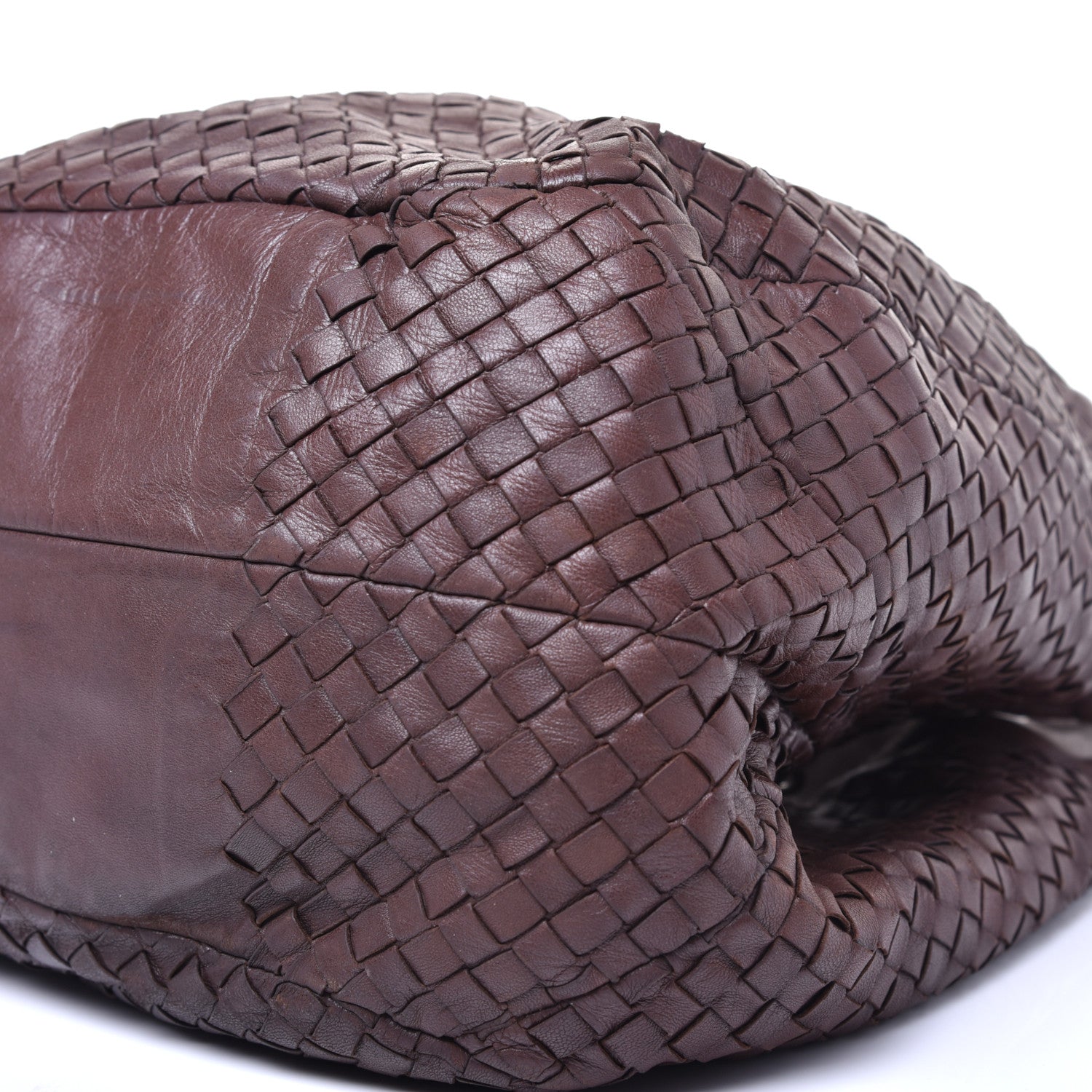 Bottega Veneta Nappa Intrecciato Large Campana Ebano 8 of 14