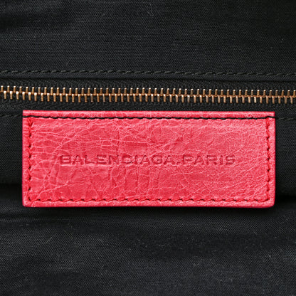Balenciaga Agneau Giant 12 Rose Gold Hardware Day Hobo Rose Thulian 7 of 24