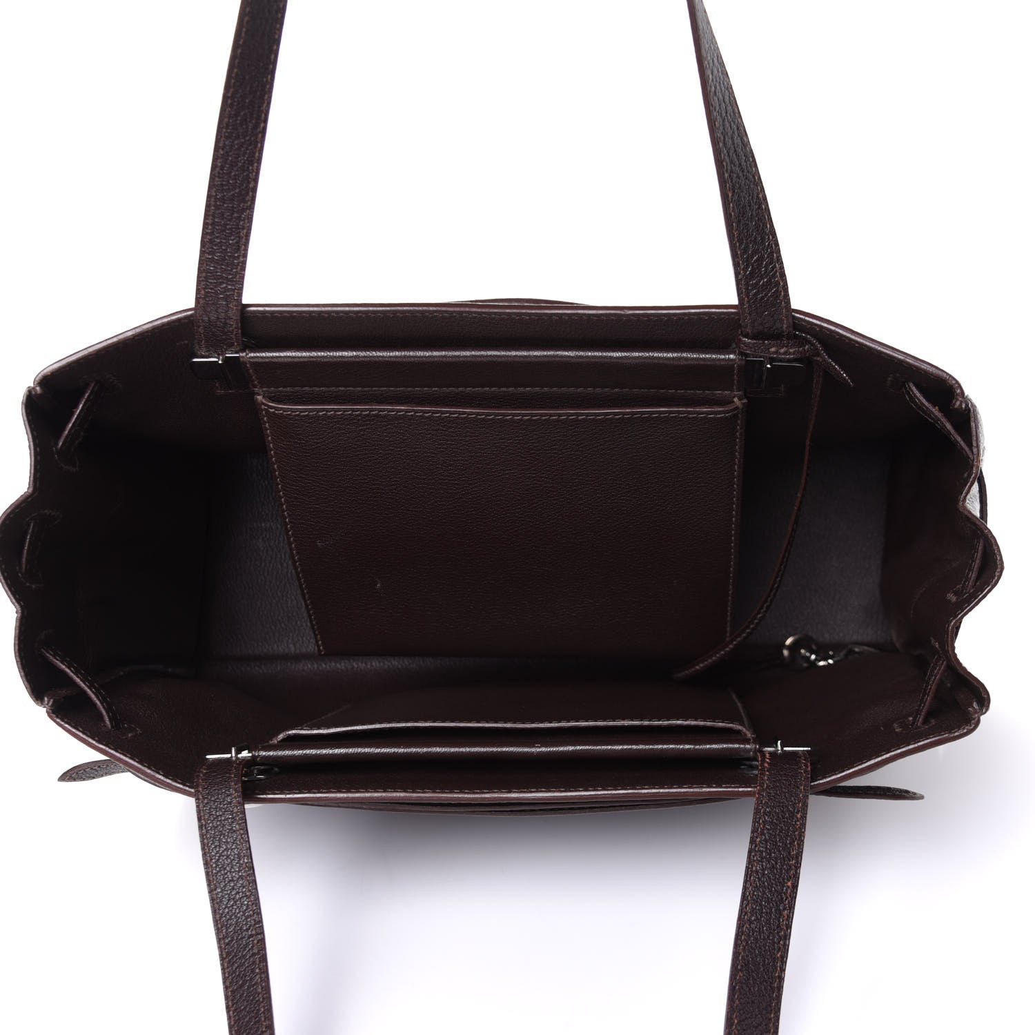 Hermes Chevre de Coromandel Cabana Tote Raisin 4 of 6