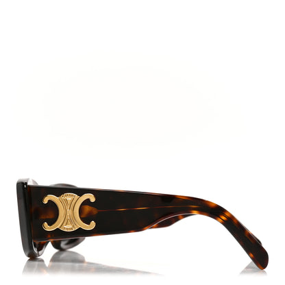 Celine Acetate Triomphe XL 01 Sunglasses CL40282U Tortoise 3 of 7