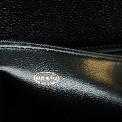 Chanel Caviar CC Shoulder Bag Black 7 of 9