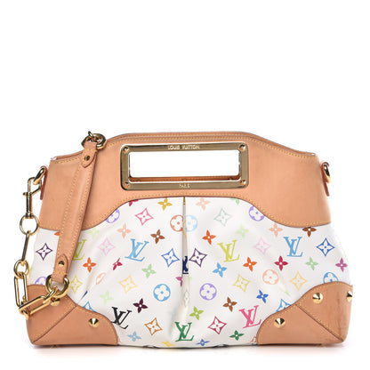 Louis Vuitton Monogram Multicolor Judy MM White 1 of 13