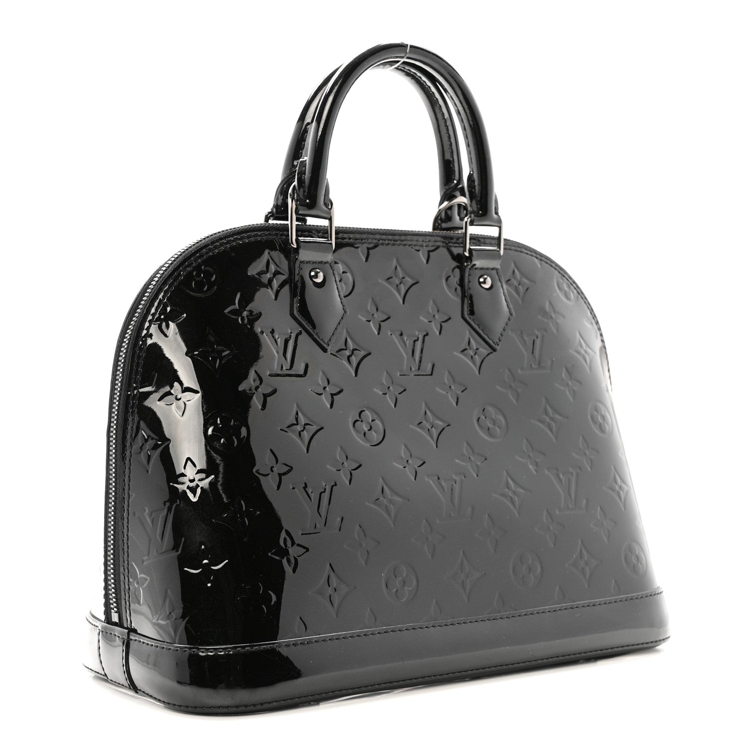 Louis Vuitton Vernis Alma PM Noir Magnetique 3 of 10