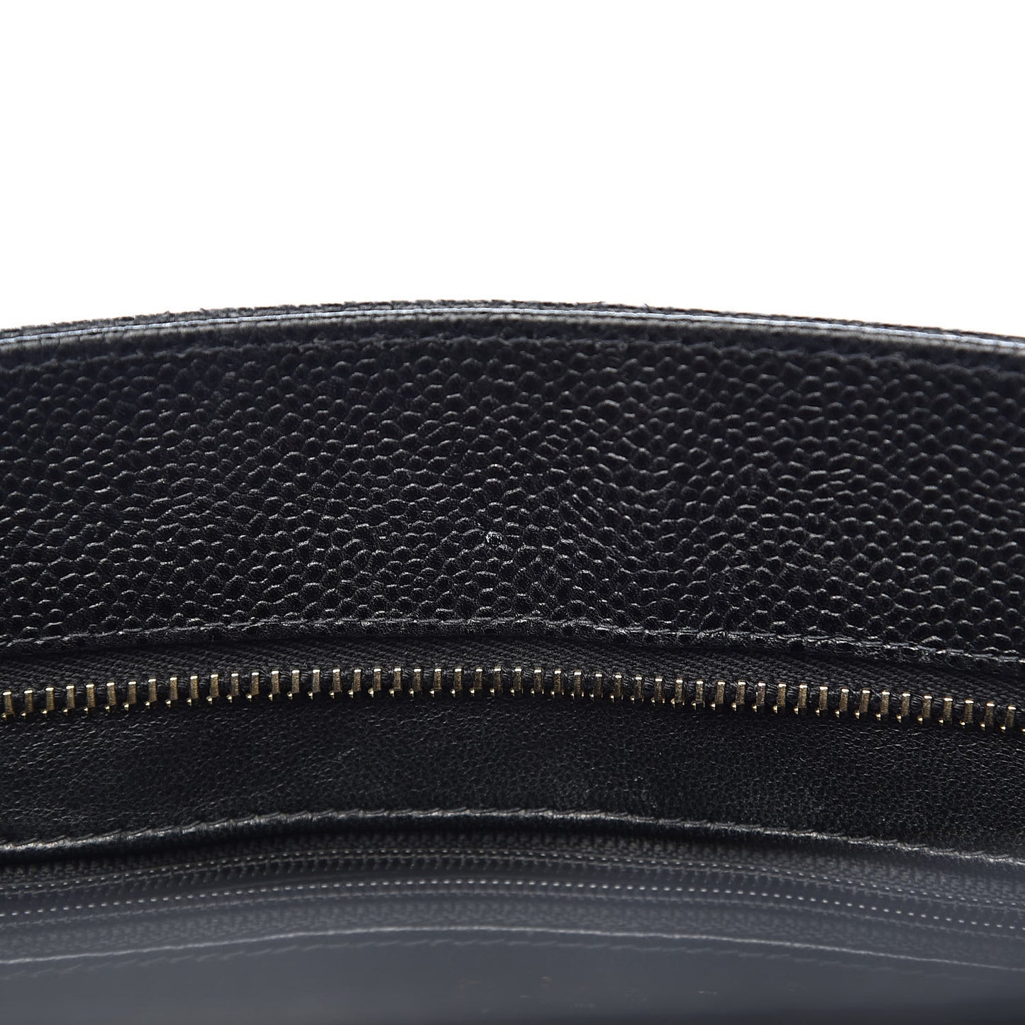 Caviar Quilted Medallion Tote Black