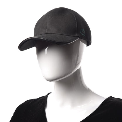 Gucci Cotton Web Baseball Hat S Black 2 of 8