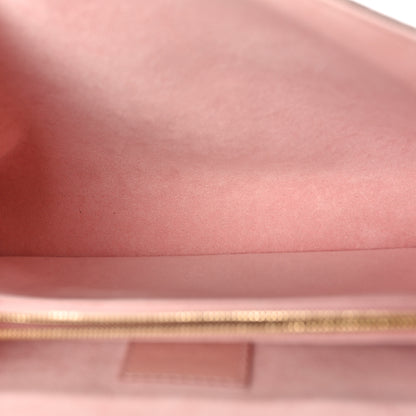 Louis Vuitton Damier Ebene Caissa Clutch Rose Ballerine 5 of 9