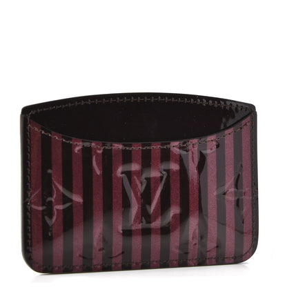 Louis Vuitton Vernis Rayures Mirror Case Amarante 4 of 10
