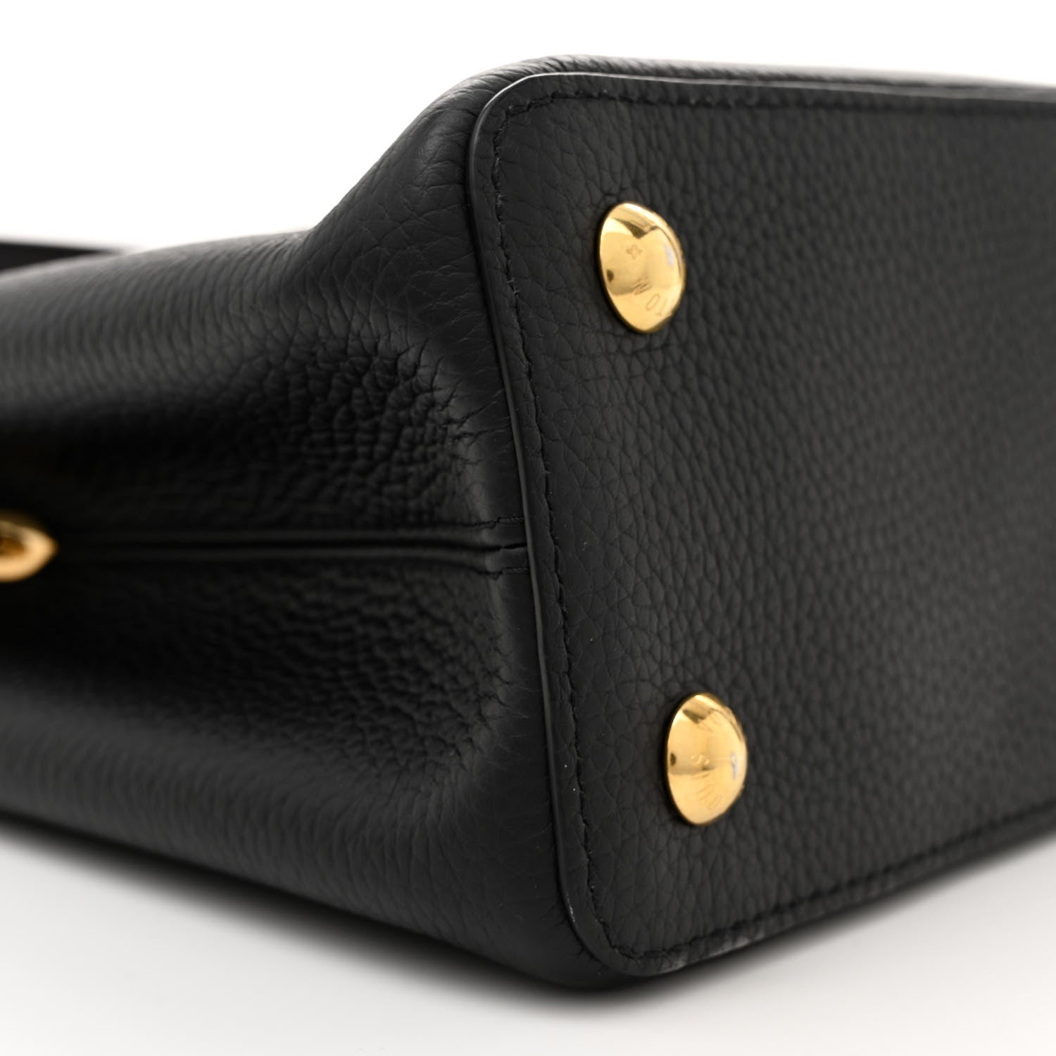 Louis Vuitton Taurillon Capucines PM Black Rose Berlingot 8 of 10